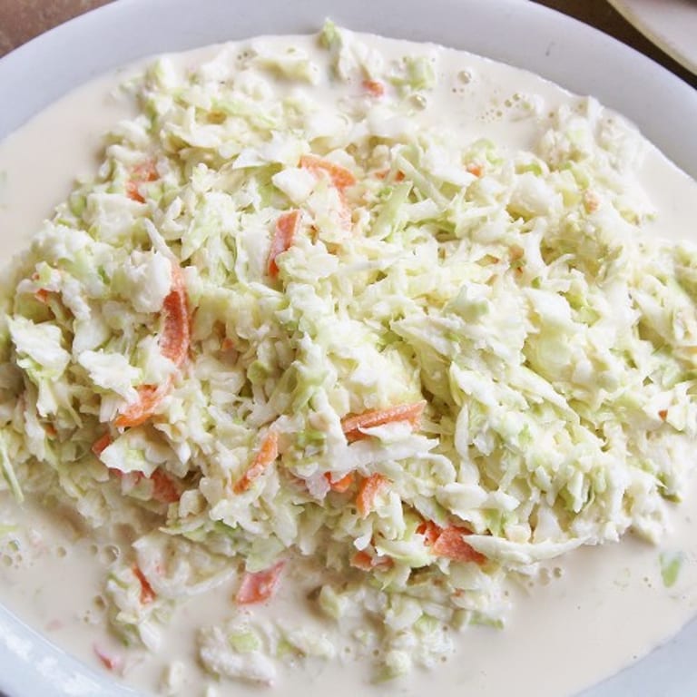 Savor Our Fresh Coleslaw