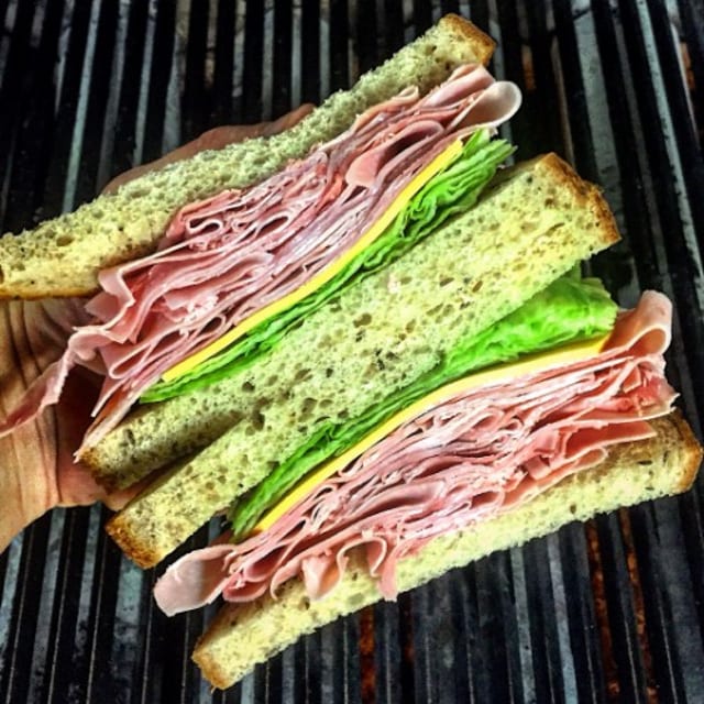Krakus Ham Sandwich.
