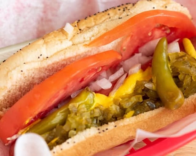 Hot Dog with Chili.